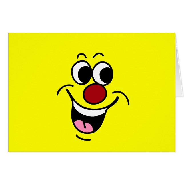 Cara sonriente Grumpey (Anverso (Horizontal))