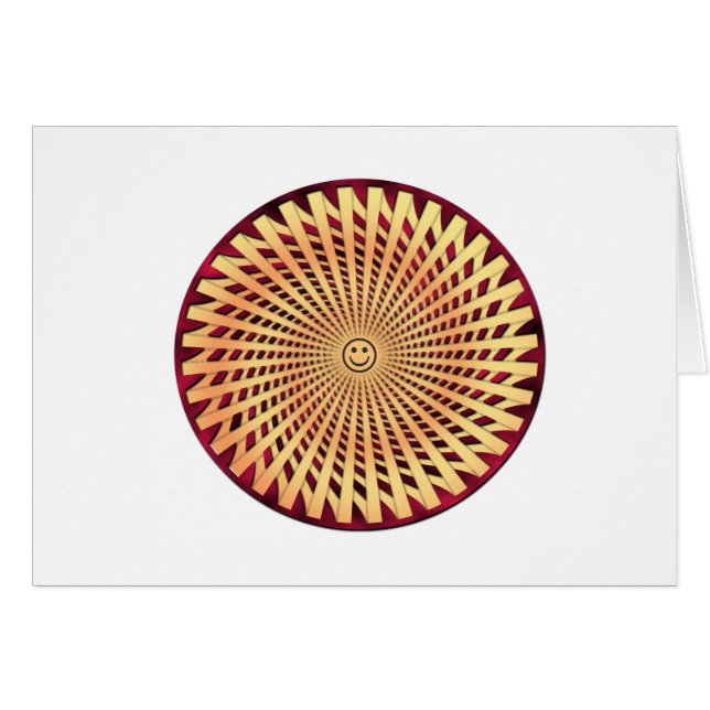 Cara sonriente hipnótica (Anverso (Horizontal))