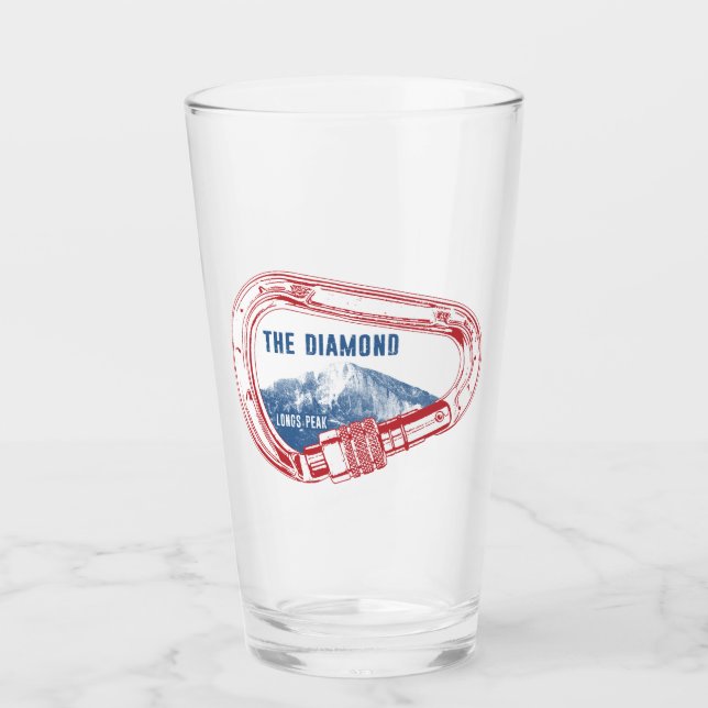 Carabiner de escalada en roca de diamantes con pic (Anverso)