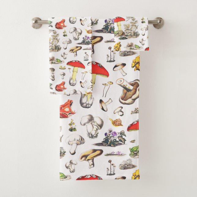 Caracoles de ranas de champiñones del bosque de Co (In situ)