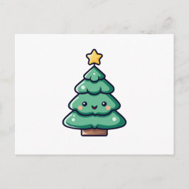 Carácter adorable de árbol de Navidad cutáneo
