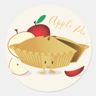 Carácter Apple Pie   PEGATINA