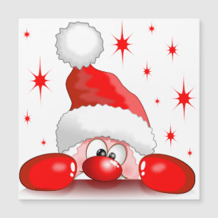 Carácter de búsqueda Santa Personalizado © Bluedar