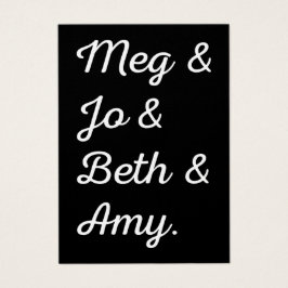 Caracter femenino II