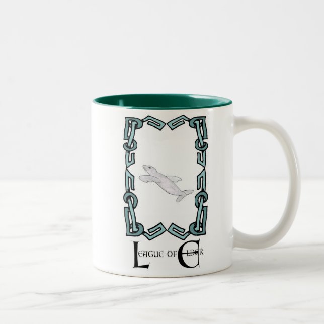 Carahil 3, L de E, taza enmarcada (Derecha)