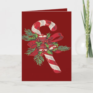 Caramelo de Navidad con Cinta Decorativa