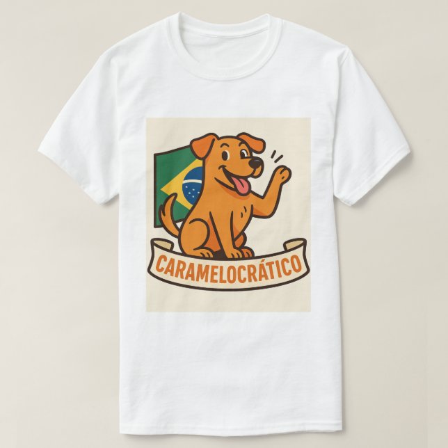 Caramelocratico Camiseta (Diseño del anverso)