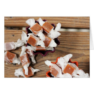 Caramelos cauchutosos del otoño