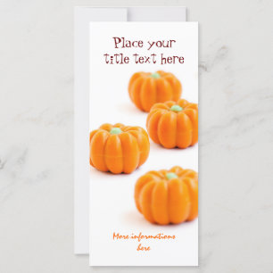 Caramelos de calabaza de Halloween