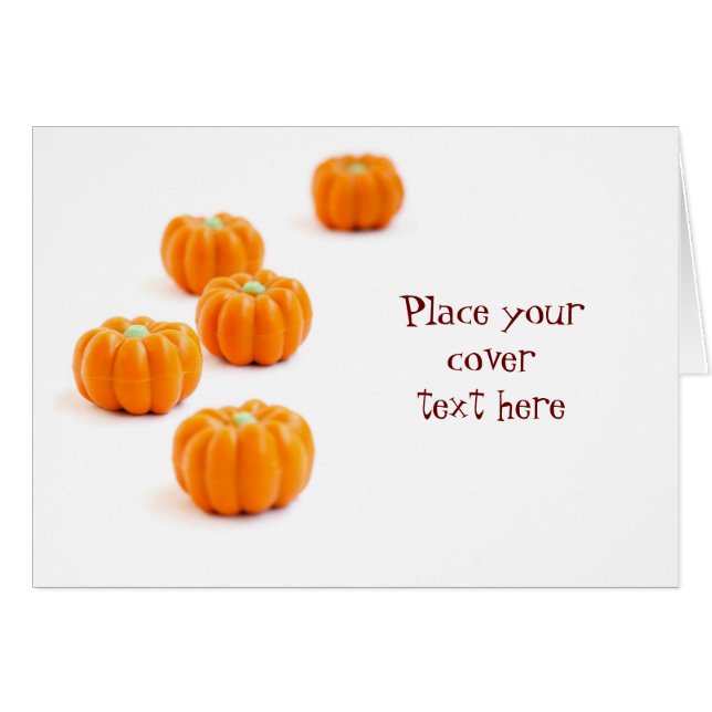 Caramelos de calabaza de Halloween (Anverso (Horizontal))