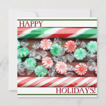 Caramelos de Navidad festivos Cañas de caramelo y