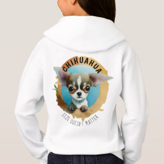 Caramelos del chica del perro chihuahua