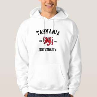 Caramelos y sudaderas de la Universidad de Tasmani