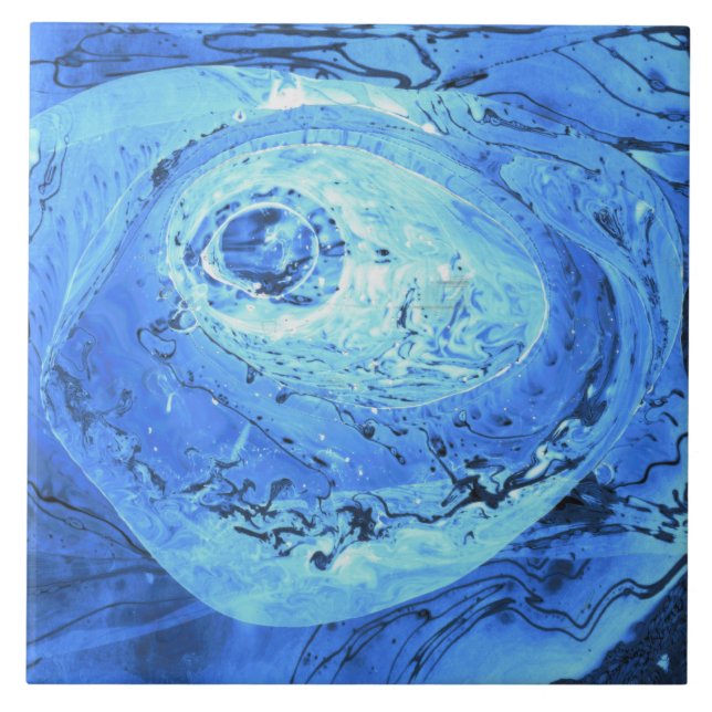 Caras de la teja del agua (Frente)