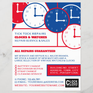 Caras de Reloj, Publicidad de Horólogo