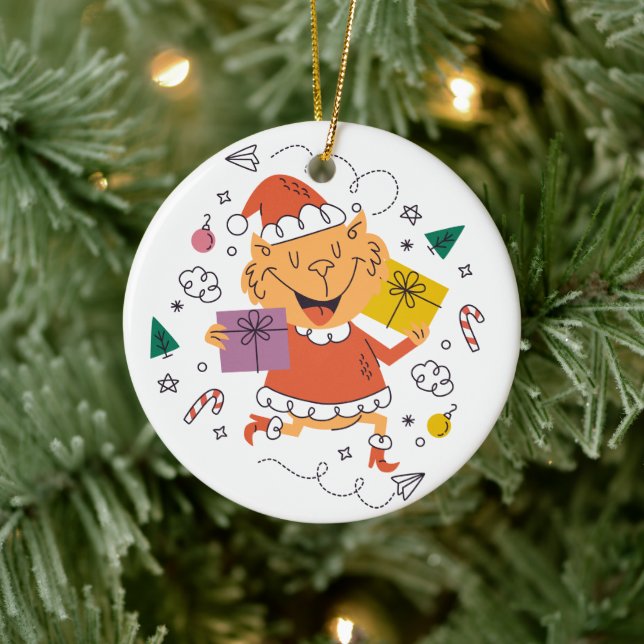 Caras del Ornamento de Navidad 2 (Árbol)