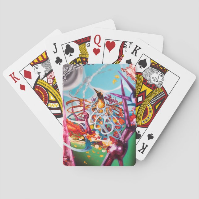 Caras estándar del índice de los naipes antárticos (Reverso)