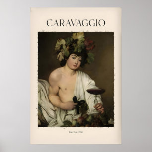 Caravaggio Baco Impresión de Arte - Dios Romano de