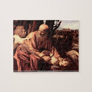 Caravaggio - El sacrificio del puzzle de Isaacs