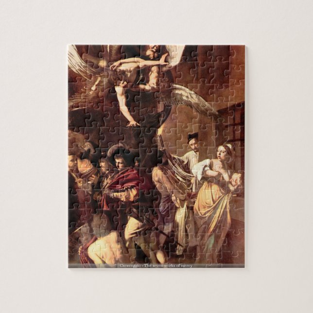 Caravaggio - los siete trabajos del rompecabezas (Vertical)