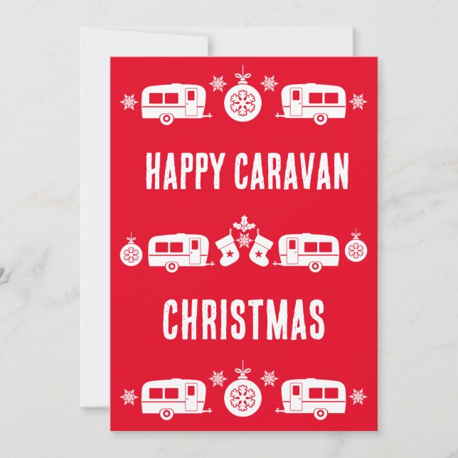 Caravana Feliz Navidad Campamento   (Anverso)