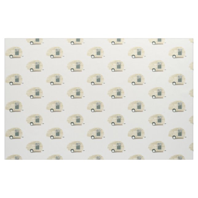 Caravana gitana de caravana 2 tela ("Cuarto gordo" (fat quarter))