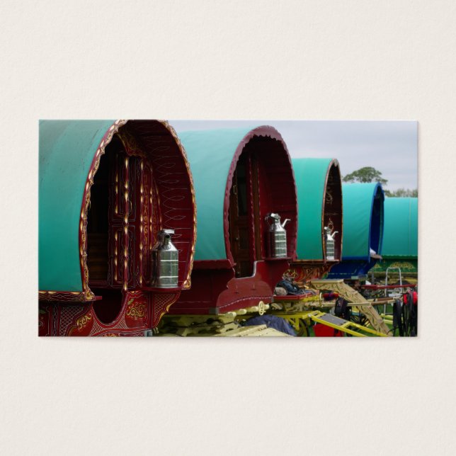 Caravanas gitanas romaníes (Frente)