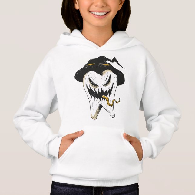 Caray Ghoulish Tooth en Halloween, Gorra de brujas (Anverso)