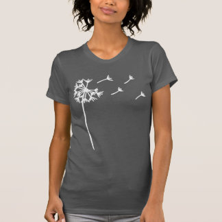 Carbón gris canina de las camisetas de Dandelion 