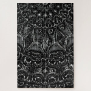 Carbón Mandala Jigsaw Puzzle