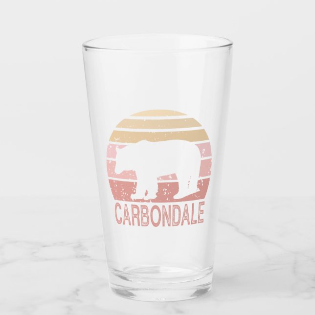 Carbondale Colorado Retro Bear (Anverso)