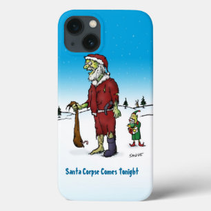 Carcasa divertida de Zombie de Santa para iPod Tou