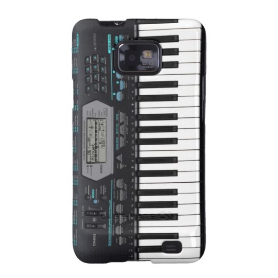Carcasa Para Samsung Galaxy S2 Case Samsung Galaxy S "PIANO"
