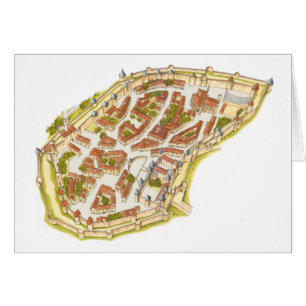 Carcasona Francia. Visión aérea