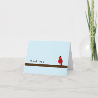 Cardenal de agradecimiento