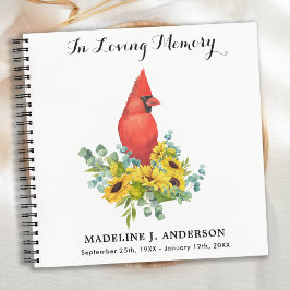 Cardenal de girasoles conmemorativo del libro de v