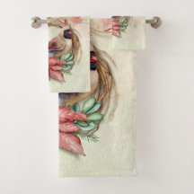 Cardenal de invierno acuarela