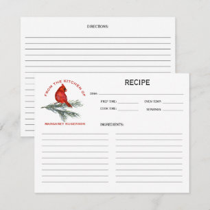 Cardenal en la rama de la Pina desde la cocina de