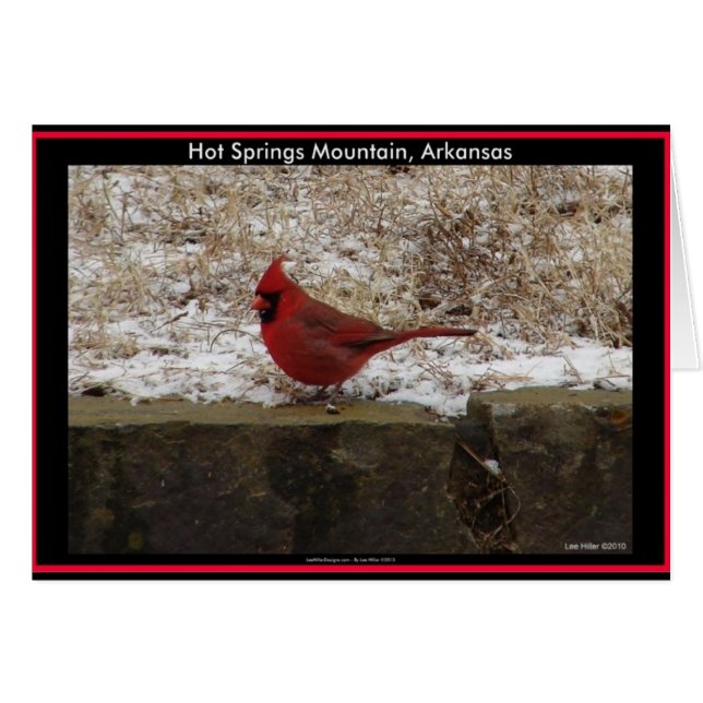 Cardenal Hot Springs Nat. Regalos de Park Mountain (Anverso (Horizontal))
