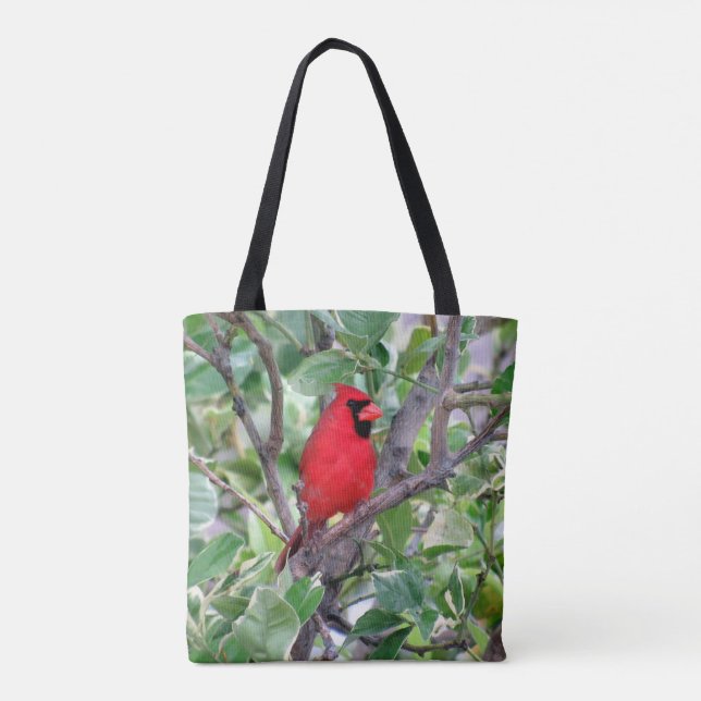 Cardenal masculino - Bolsa de pajarita (Reverso)