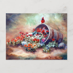 Cardenal postal desbordante