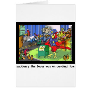 Cardinal Law Funny Law Cartoon Gifts & Collectible