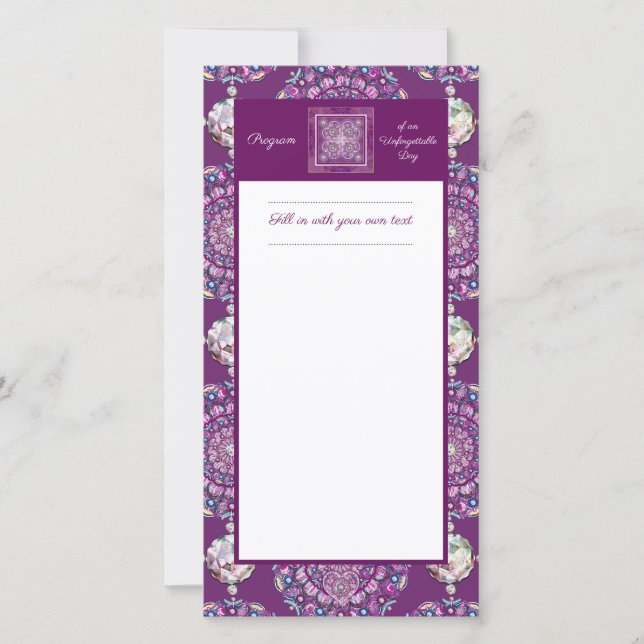 Cardinal red Rosace (Anverso)