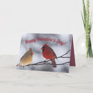 Cardinales de tarjetas de felicitación del El día