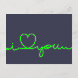 Cardiograma postal te amo