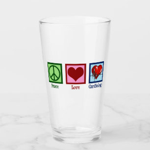 Cardiología de amor por la paz latido cardiaco ci