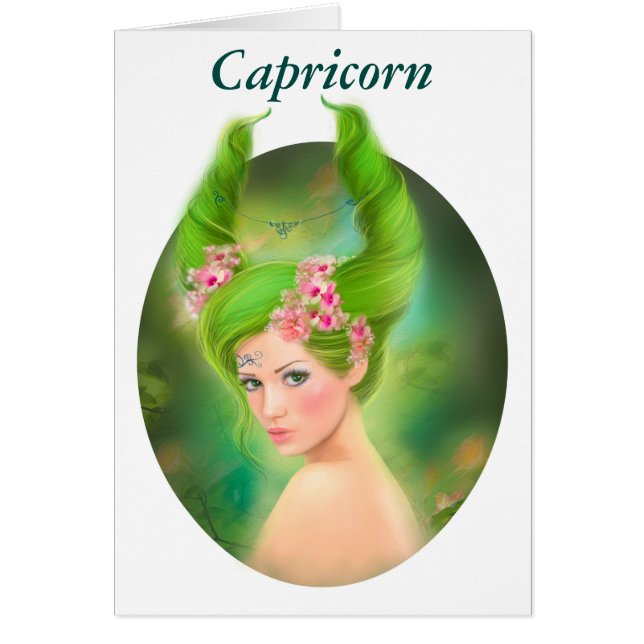 Cards Capricorn zodiac (Frente)