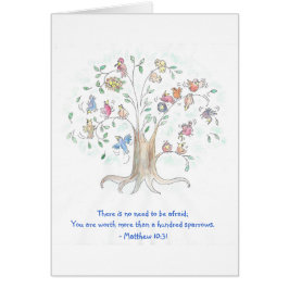 Carefree Sparrows Card