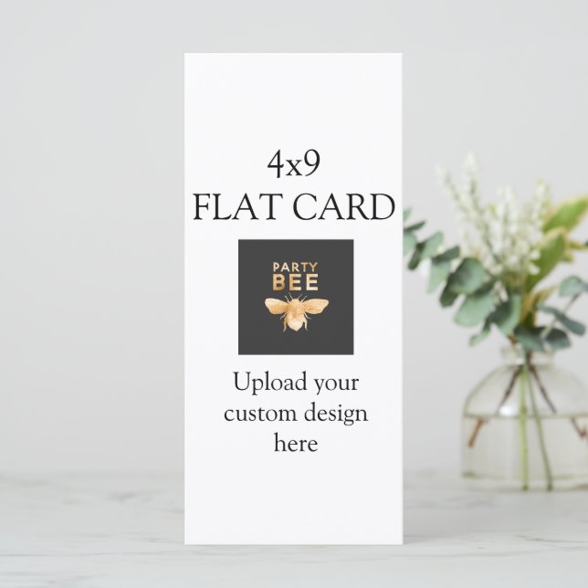 Carga de diseño personalizado (Anverso de pie)