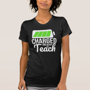 Cargado y listo para enseñar la camiseta de dos mu